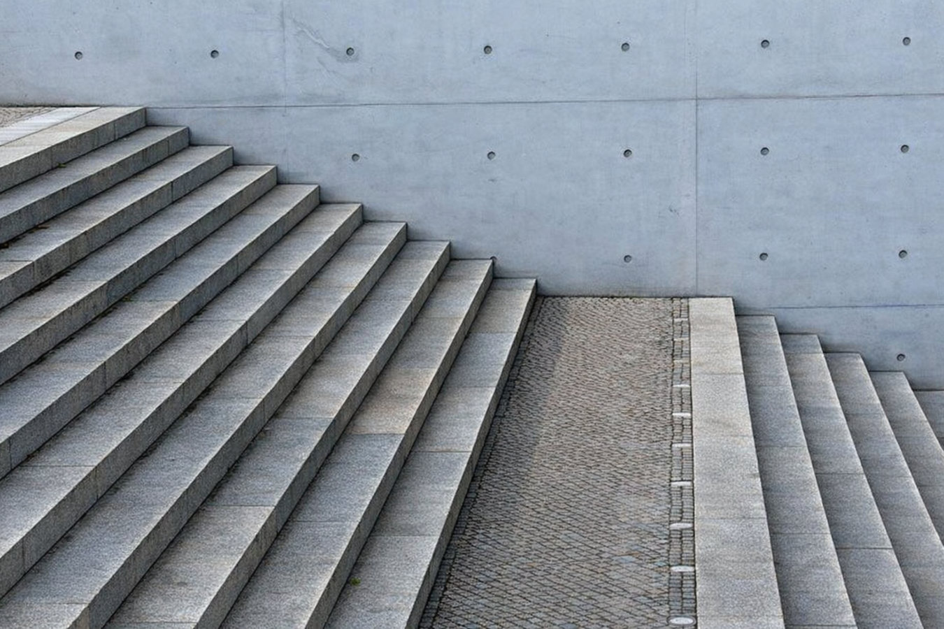 Concrete steps construction
